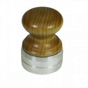 RVM-Wood-2670 (d=26 мм), без рамки металлическая оснастка с деревянной ручкой из бука без рамки для круглых красконаполненных печатей, диаметр оттиска 26 мм
